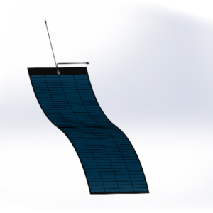 Panel FV Flexible, CIGS, 2.6m, 5.6kg, 480-560W