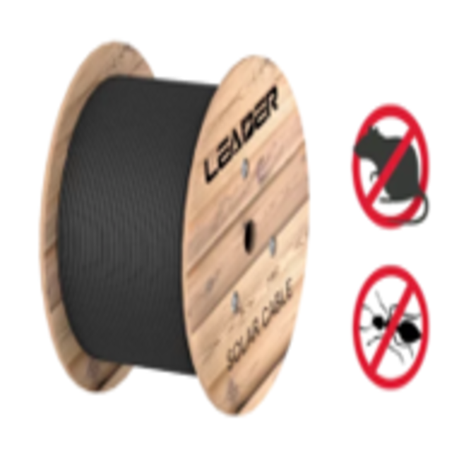 Cable Solar Anti, CD 1.5KV, 1H, 1.5-35mm2 Negro
