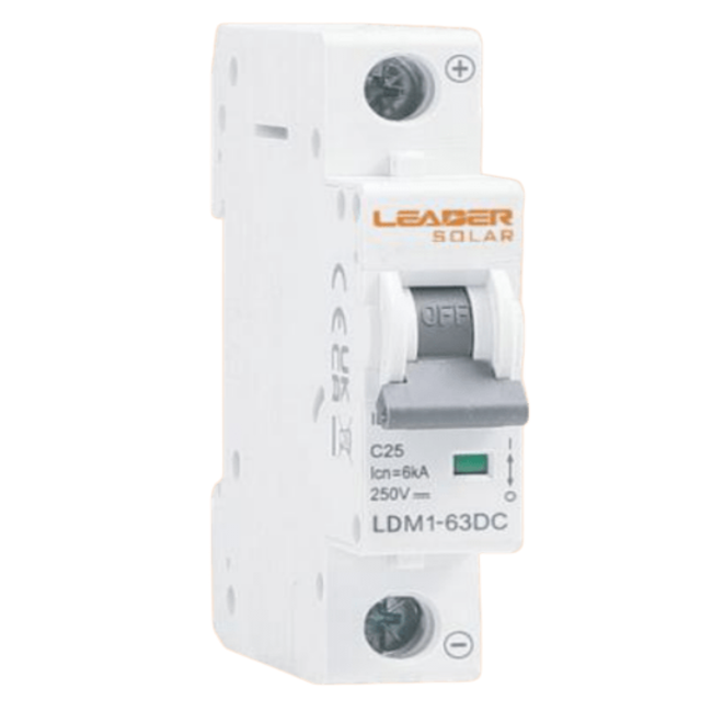 Interruptor de proteccion solar FV, CD, 1P, 20-50A