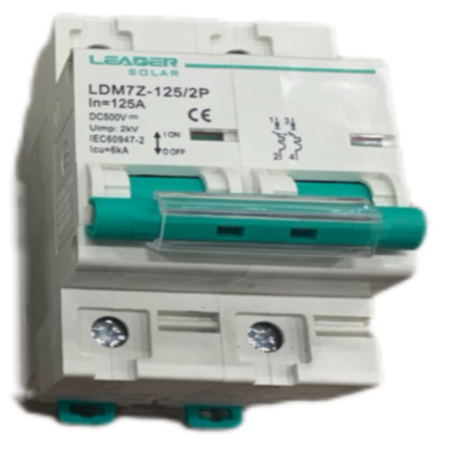 Interruptor de proteccion solar FV, CD, 2P, 80-125A