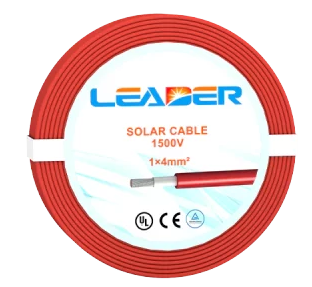 Cable Solar, CD 1.5KV, 1H, 1.5-35mm2 Rojo