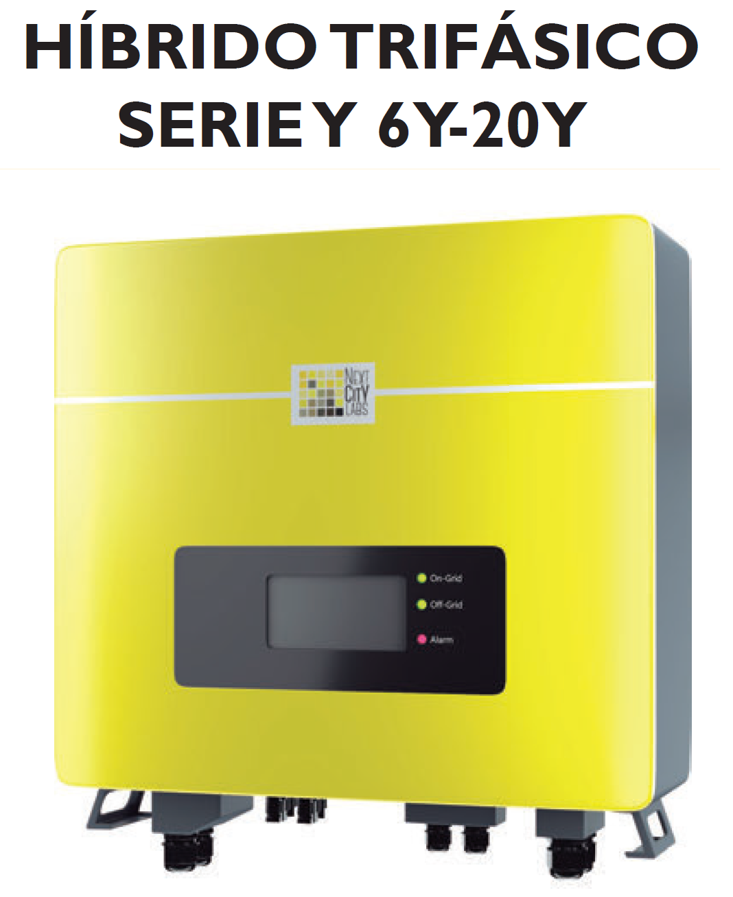 Inversor Hybrido Trifasico Serie Y, 6-20K