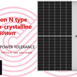 Panel FV TOPCon N type  630-650W