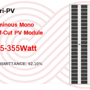 Panel FV Agri-PV  345-355W 42.10%TRT